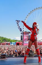 ANITTA Perorms at Parque Villa-Lobos in Sao Paulo 02/22/2025