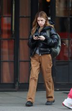 ANNA KENDRICK Leaves Her Hotel in New York City 02/04/2025