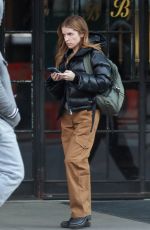 ANNA KENDRICK Leaves Her Hotel in New York City 02/04/2025