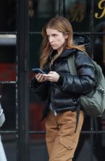 ANNA KENDRICK Leaves Her Hotel in New York City 02/04/2025