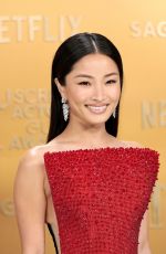 ANNA SAWAI at 31st Screen Actors Guild Awards in Los Angeles 02/23/2025