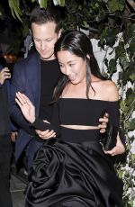 ANNA SAWAI Leaves Chateau Marmont in Los Angeles 02/27/2025