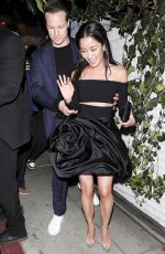 ANNA SAWAI Leaves Chateau Marmont in Los Angeles 02/27/2025