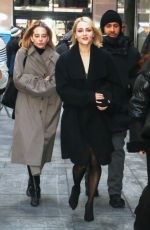 ANNASOPHIA ROBB Arrives at Today Show in New York City 02/21/2025