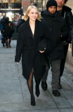 ANNASOPHIA ROBB Arrives at Today Show in New York City 02/21/2025