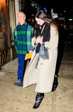 ANNE HATHAWAY and Adam Shulman Arrives at Paul McCartney