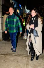 ANNE HATHAWAY and Adam Shulman Arrives at Paul McCartney