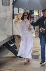 ANNE HATHAWAY Arrives on the Set of The Verity in Queens, New York 02/27/2025