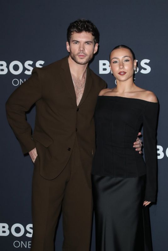 ANTONIA ROUMELOTI at BOSS One x David Beckham Fashion Launch Event in London 01/30/2025
