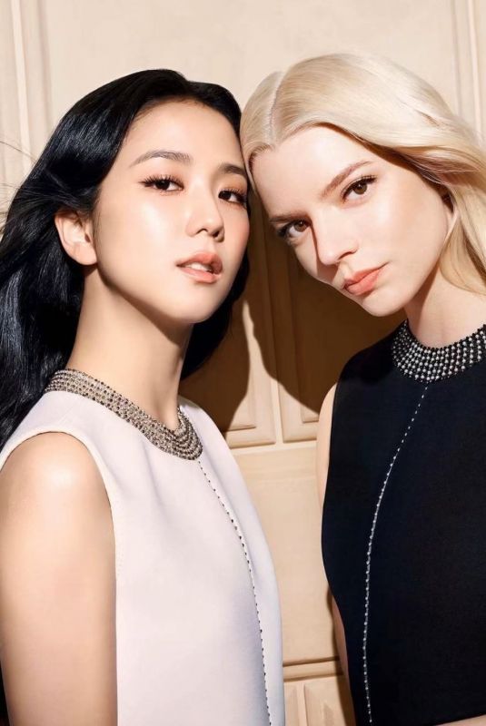 ANYA TAYLOR-JOY and JISOO for Dior Forever Campaign, February 2025