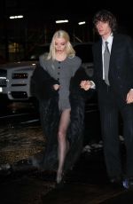 ANYA TAYLOR-JOY and Malcolm McRae Arrives at Chris Rock