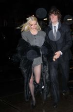 ANYA TAYLOR-JOY and Malcolm McRae Arrives at Chris Rock