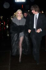 ANYA TAYLOR-JOY and Malcolm McRae Arrives at Chris Rock