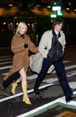 ANYA TAYLOR-JOY and Malcolm Mcrae Arrives at Danielle Haim