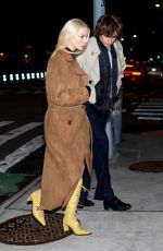 ANYA TAYLOR-JOY and Malcolm Mcrae Arrives at Danielle Haim