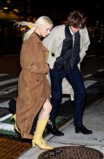 ANYA TAYLOR-JOY and Malcolm Mcrae Arrives at Danielle Haim