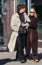 ANYA TAYLOR-JOY and Malcolm McRae Out in New York 02/15/2025