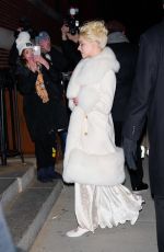 ANYA TAYLOR-JOY Arrives at SNL 50th Anniversary Concert Afterparty in New York City 02/15/2025