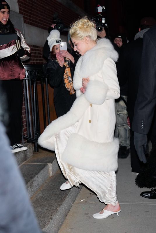 ANYA TAYLOR-JOY Arrives at SNL 50th Anniversary Concert Afterparty in New York City 02/15/2025