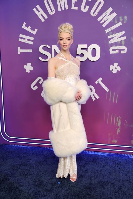 ANYA TAYLOR-JOY at SNL50: The Homecoming Concert in New York City 02/14/2025