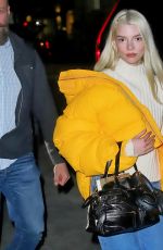 ANYA TAYLOR-JOY Out and About in New York City 02/03/2025