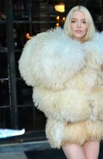 ANYA TAYLOR-JOY Out in East Village in New York City 02/04/2025