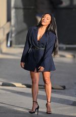 ARIANA DEBOSE Arrives at Jimmy Kimmel Live! in Hollywood 02/03/2025