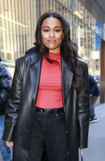 ARIANA DEBOSE Leaves Sirius Radio Appearance 02/05/2025