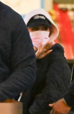 ARIANA GRANDE Arrives at JFK Airport 02/16/2025