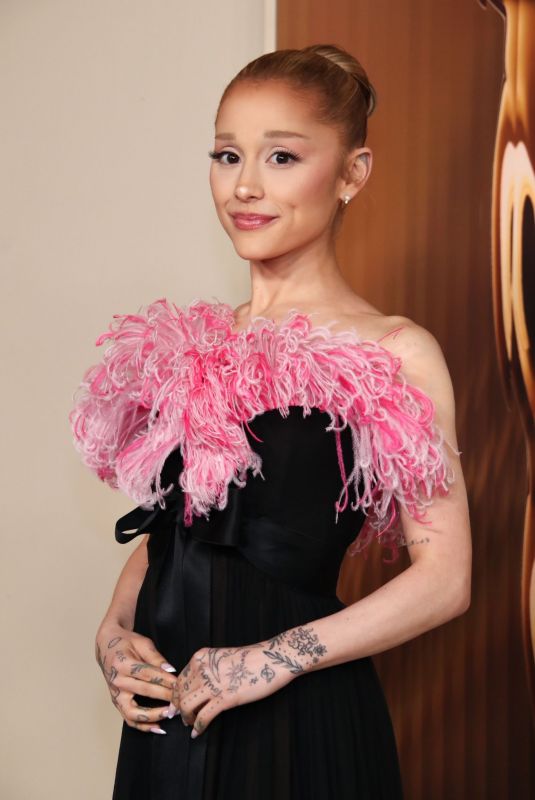 ARIANA GRANDE at 97th Annual Academy Awards Nominees Dinner at Academy Museum in Los Angeles 02/25/2025