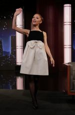 ARIANA GRANDE at Jimmy Kimmel Live! 02/05/2025