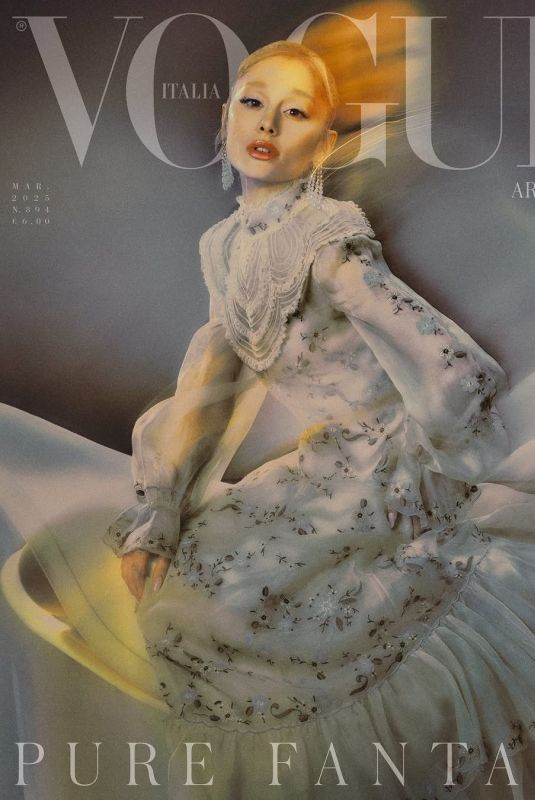 ARIANA GRANDE for Vogue Magazine Italy, March 2025