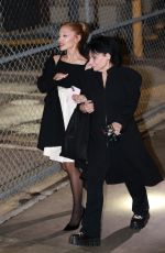 ARIANA GRANDE Leaves Jimmy Kimmel Live! 02/05/2025