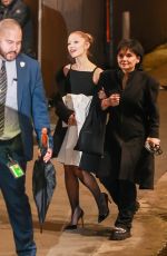 ARIANA GRANDE Leaves Jimmy Kimmel Live! 02/05/2025