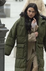 ARIANA GREENBLATT on the Set of a L