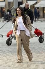 ARIANA GREENBLATT on the Set of a L