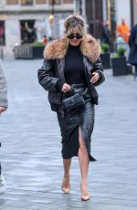 ASHLEY ROBERTS Leave Her Radio Show in London 02/07/2025