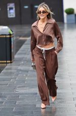 ASHLEY ROBERTS Leaves Heart Radio in London 02/20/2025