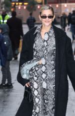 ASHLEY ROBERTS Leaves Heart Radio Studios in London 02/10/2025
