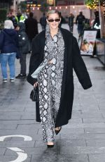 ASHLEY ROBERTS Leaves Heart Radio Studios in London 02/10/2025