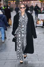 ASHLEY ROBERTS Leaves Heart Radio Studios in London 02/10/2025