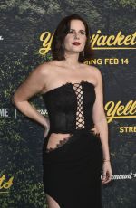 ASHLEY SUTTON at Yellowjackets Season 3 Premiere in Los Angeles 02/13/2025