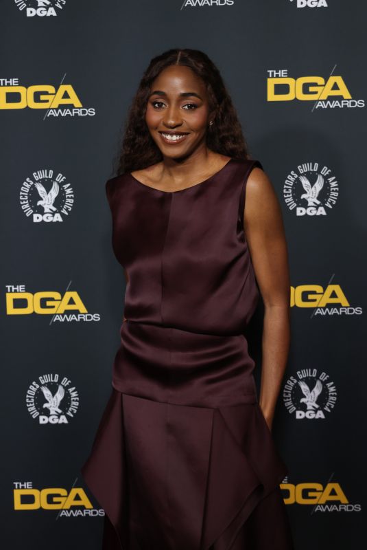 AYO EDEBIRI at 77th Annual DGA Awards in Los Angeles 02/08/2025