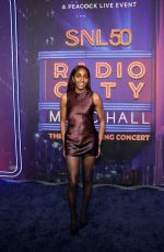 AYO EDEBIRI at SNL50: The Homecoming Concert in New York City 02/14/2025