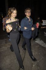 BARBARA PALVIN and Dylan Sprouse Arrives at a Super Bowl Party in New Orleans 02/08/2025