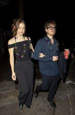 BARBARA PALVIN and Dylan Sprouse Arrives at a Super Bowl Party in New Orleans 02/08/2025
