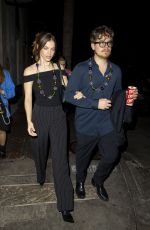 BARBARA PALVIN and Dylan Sprouse Arrives at a Super Bowl Party in New Orleans 02/08/2025
