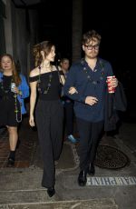 BARBARA PALVIN and Dylan Sprouse Arrives at a Super Bowl Party in New Orleans 02/08/2025