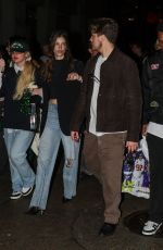 BARBARA PALVIN and Dylan Sprouse Arrives at Super Bowl LIX in New Orleans 02/09/2025