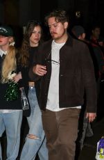 BARBARA PALVIN and Dylan Sprouse Arrives at Super Bowl LIX in New Orleans 02/09/2025